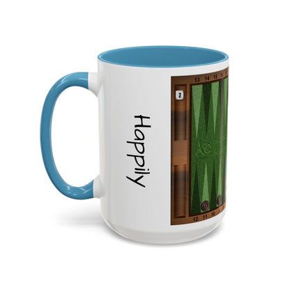 Happily on the Bar Accent Coffee Mug