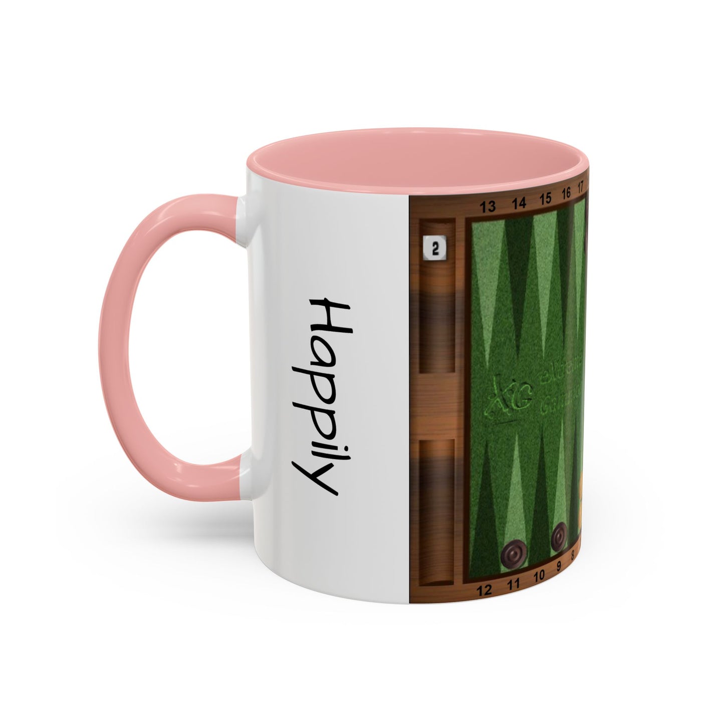 Happily on the Bar Accent Coffee Mug